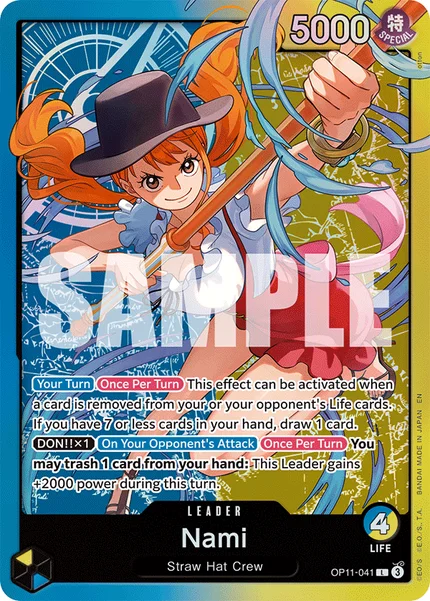 Nami OP11-041_p2 One Piece Card Game Promo
