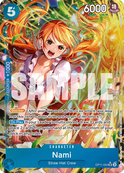 Nami OP11-054_p1 One Piece Card Game OP-11