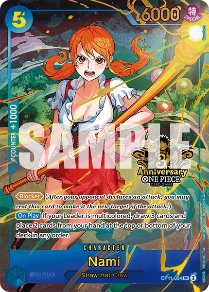 Nami OP11-054_p2 One Piece Card Game Promo