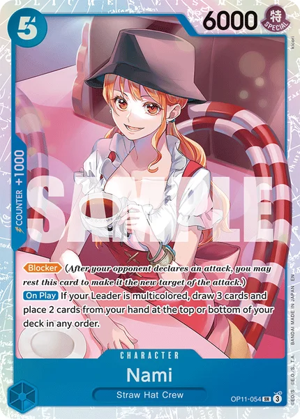 Nami OP11-054 One Piece Card Game OP-11