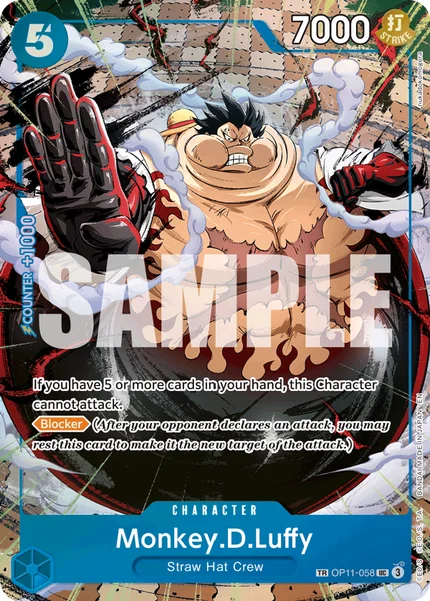 Monkey.D.Luffy OP11-058_p1 One Piece Card Game OP-13