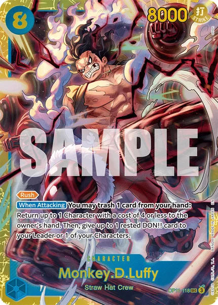 Monkey.D.Luffy OP11-118 One Piece Card Game OP-11