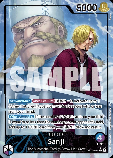 Sanji OP12-041_p1 One Piece Card Game OP-12
