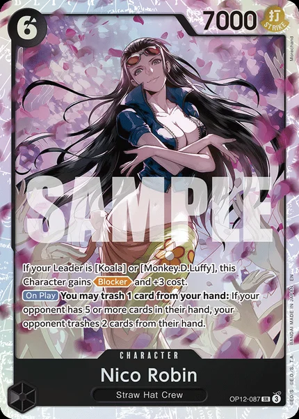 Nico Robin OP12-087 One Piece Card Game OP-12
