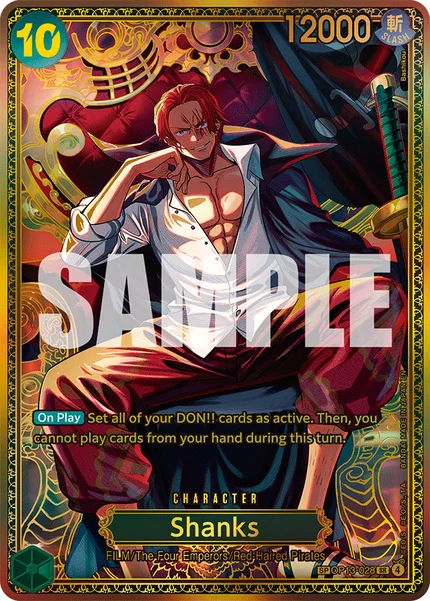 Shanks OP13-028_p2 One Piece Card Game OP-17