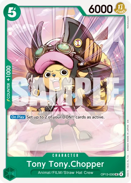 Tony Tony.Chopper OP13-030 One Piece Card Game OP-13