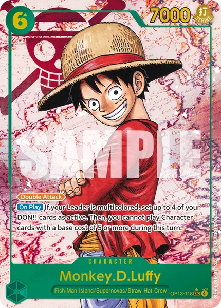 Monkey.D.Luffy OP13-118_p1 One Piece Card Game OP-13