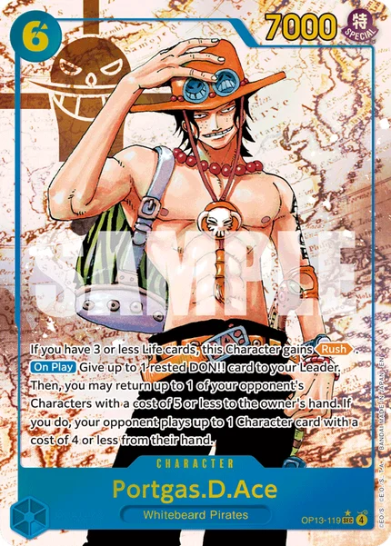 Portgas.D.Ace OP13-119_p1 One Piece Card Game OP-13