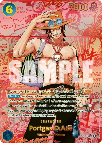 Portgas.D.Ace OP13-119_p3 One Piece Card Game OP-13