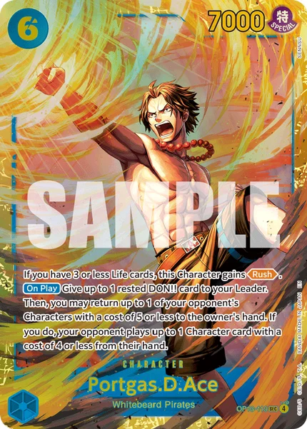 Portgas.D.Ace OP13-119 One Piece Card Game OP-13