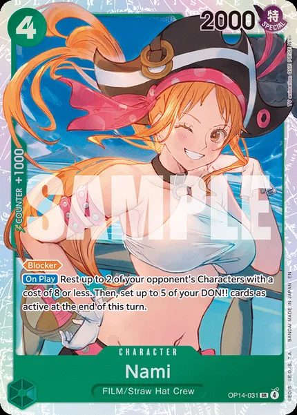 Nami OP14-031 One Piece Card Game OP14-EB04