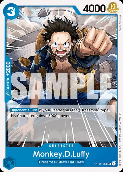 Monkey.D.Luffy OP15-051 One Piece Card Game OP15-EB04