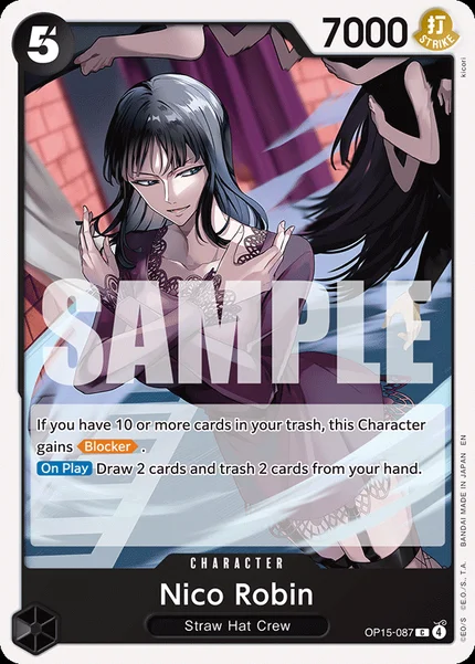 Nico Robin OP15-087 One Piece Card Game OP15-EB04
