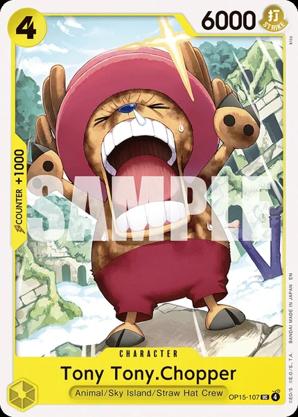 Tony Tony.Chopper OP15-107 One Piece Card Game OP15-EB04