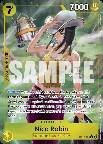 Nico Robin OP15-109_p1 One Piece Card Game OP15-EB04