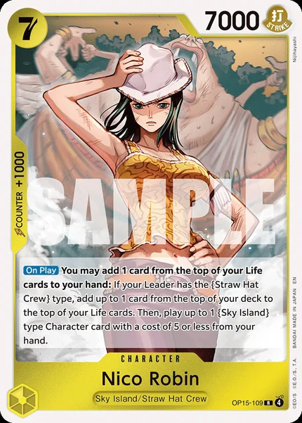 Nico Robin OP15-109 One Piece Card Game OP15-EB04