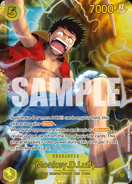 Monkey.D.Luffy OP15-119 One Piece Card Game OP15-EB04