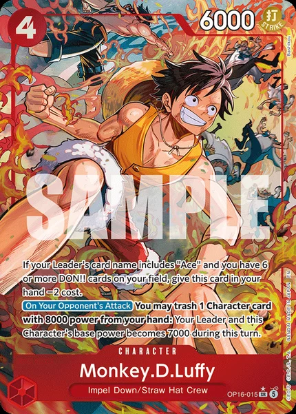 Monkey.D.Luffy OP16-015_p1 One Piece Card Game OP-16