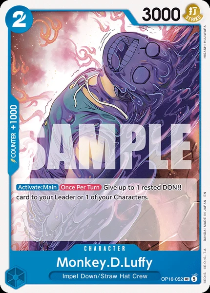 Monkey.D.Luffy OP16-052 One Piece Card Game OP-16