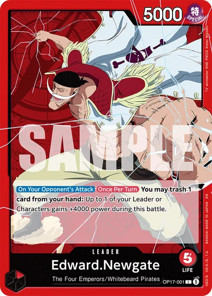 Edward.Newgate OP17-001 de One Piece OP-17
