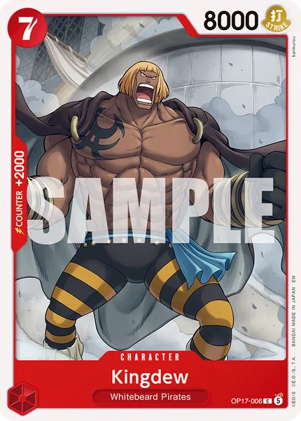 Kingdew OP17-006 OP-17 One Piece Card Game