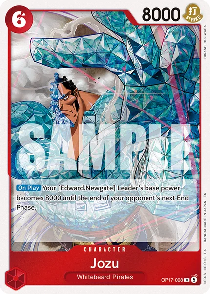 Jozu OP17-008 OP-17 One Piece Card Game