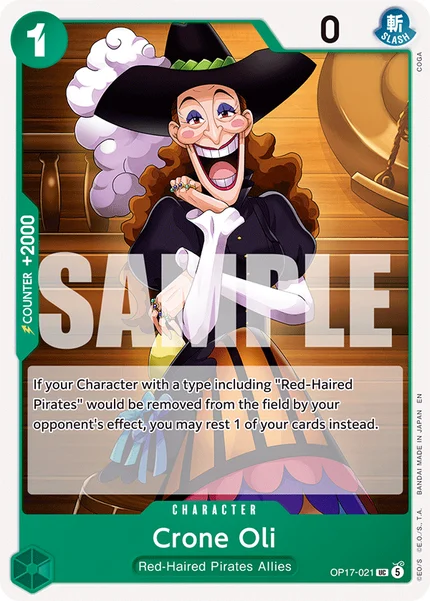 Crone Oli OP17-021 OP-17 One Piece Card Game