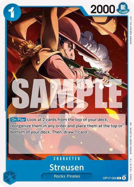 Streusen OP17-050 OP-17 One Piece Card Game