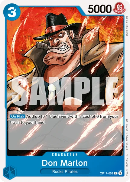Don Marlon OP17-052 OP-17 One Piece Card Game