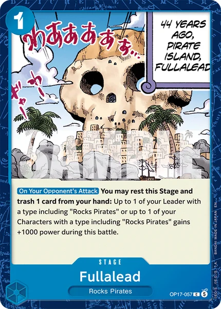 Fullalead OP17-057 OP-17 One Piece Card Game