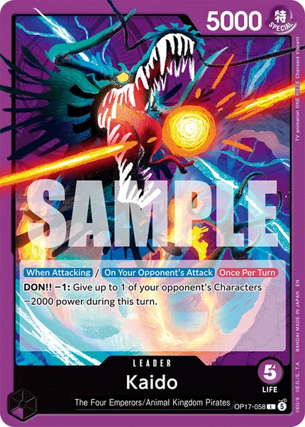 Kaido OP17-058 de One Piece OP-17