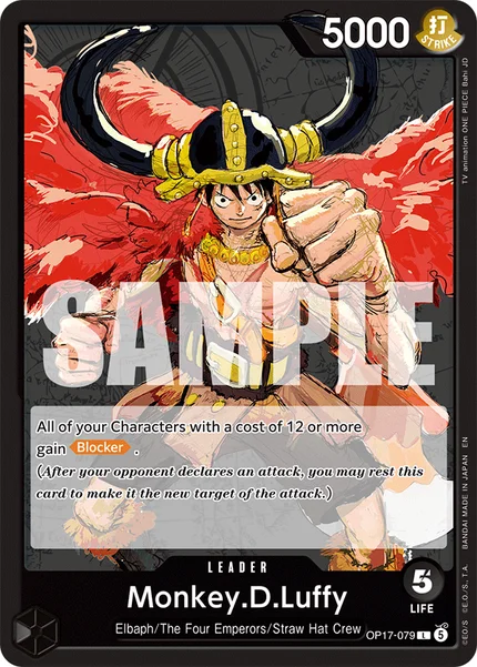 Monkey.D.Luffy OP17-079 de One Piece OP-17
