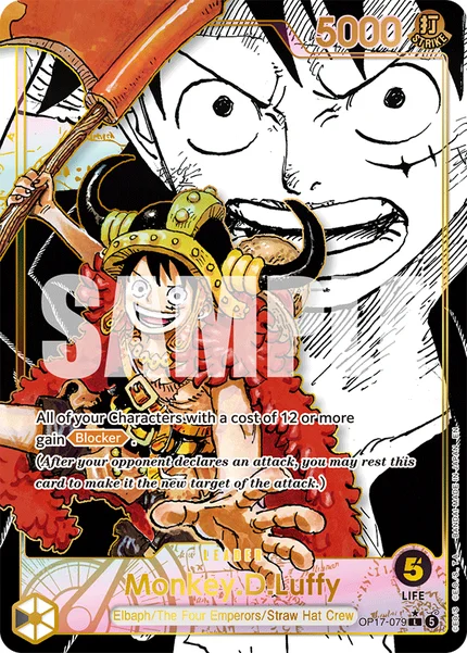 Monkey.D.Luffy OP17-079_p2 One Piece Card Game OP-17