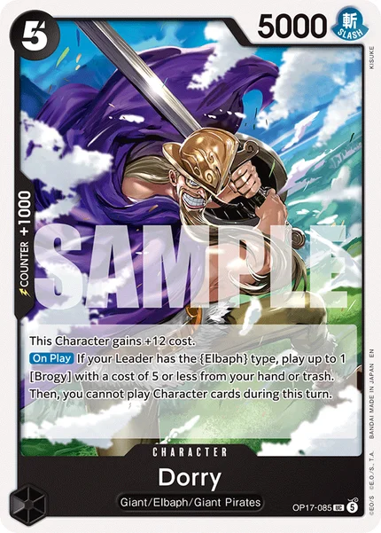 Dorry OP17-085 OP-17 One Piece Card Game