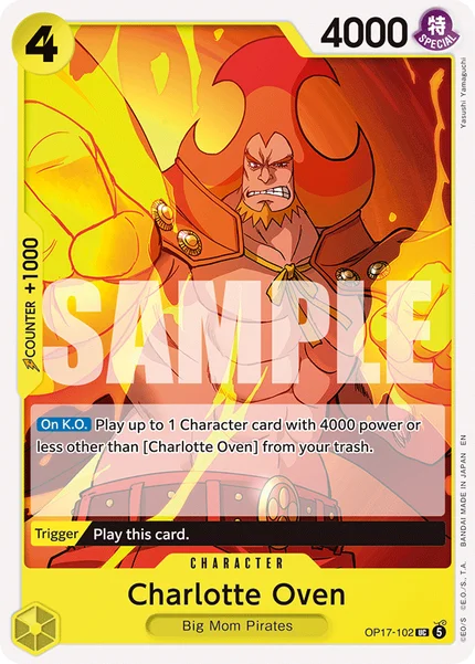 Charlotte Oven OP17-102 OP-17 One Piece Card Game