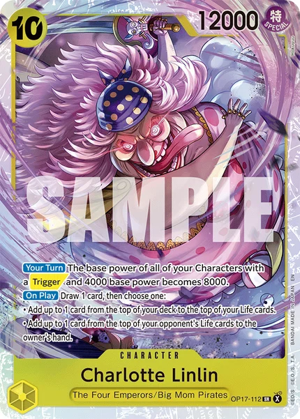 Charlotte Linlin OP17-112 OP-17 One Piece Card Game