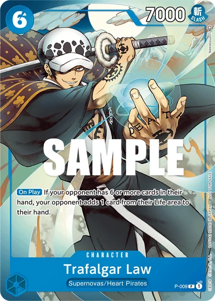 Trafalgar Law P-009 One Piece Card Game Promo