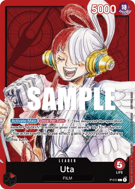 Uta P-011 One Piece Card Game Promo