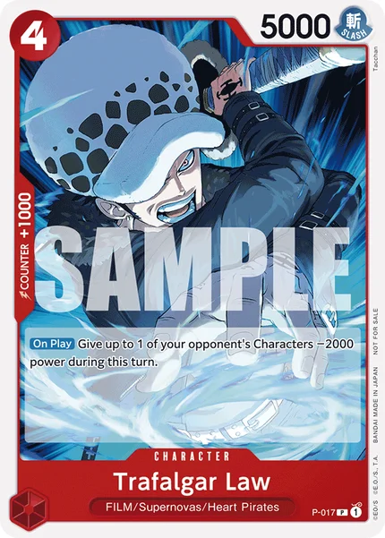 Trafalgar Law P-017_p1 One Piece Card Game Promo