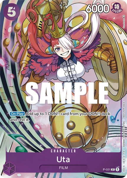 Uta P-031 One Piece Card Game Promo