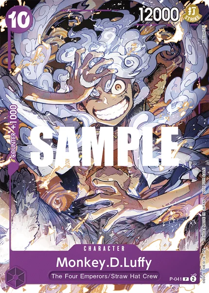 Monkey.D.Luffy P-041 One Piece Card Game Promo