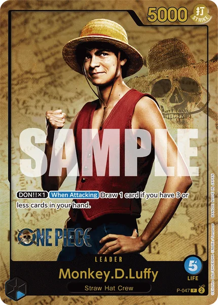 Monkey.D.Luffy P-047_p1 One Piece Card Game Promo