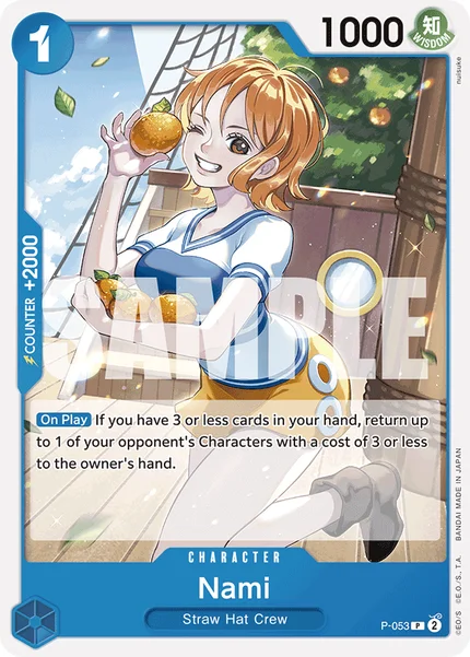 Nami P-053_r1 One Piece Card Game PRB-01