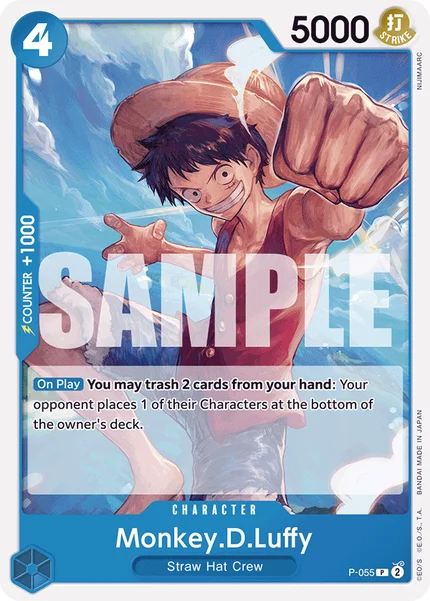 Monkey.D.Luffy P-055_r1 One Piece Card Game PRB-01