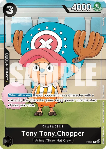 Tony Tony.Chopper P-065 One Piece Card Game Promo
