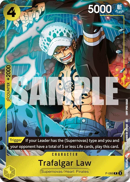 Trafalgar Law P-088 One Piece Card Game Promo