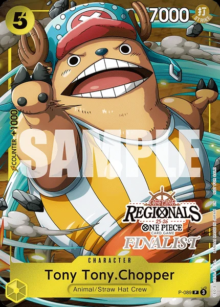 Tony Tony.Chopper P-089_p1 One Piece Card Game Promo
