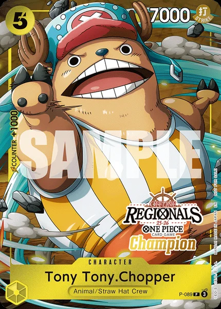 Tony Tony.Chopper P-089_p2 One Piece Card Game Promo