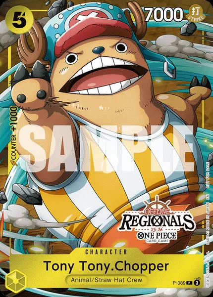 Tony Tony.Chopper P-089 One Piece Card Game Promo