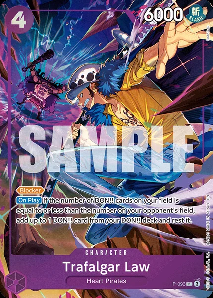 Trafalgar Law P-093 One Piece Card Game Promo